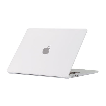 Techsuit UltraShell Case for Apple MacBook Air M3 15inch (2024) / Air M2 15inch (2023), Matte Transparent