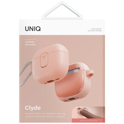UNIQ Clyde Case for Apple AirPods 4, Coral