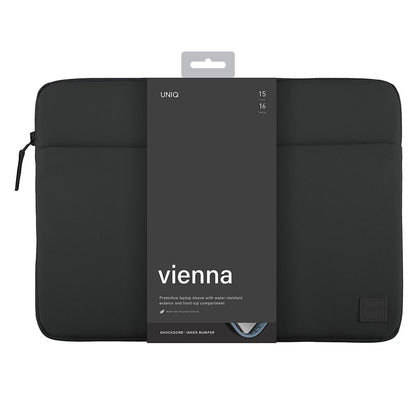 UNIQ Vienna Case for Laptop up to 16inch, Black