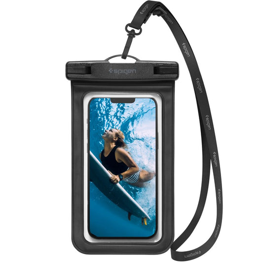 Universal Waterproof Case for Phone 3.5inch - 7inch, Spigen, A601, Black AMP04525