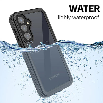 Waterproof Case for Samsung Galaxy A55 5G A556, ShellBox, Black