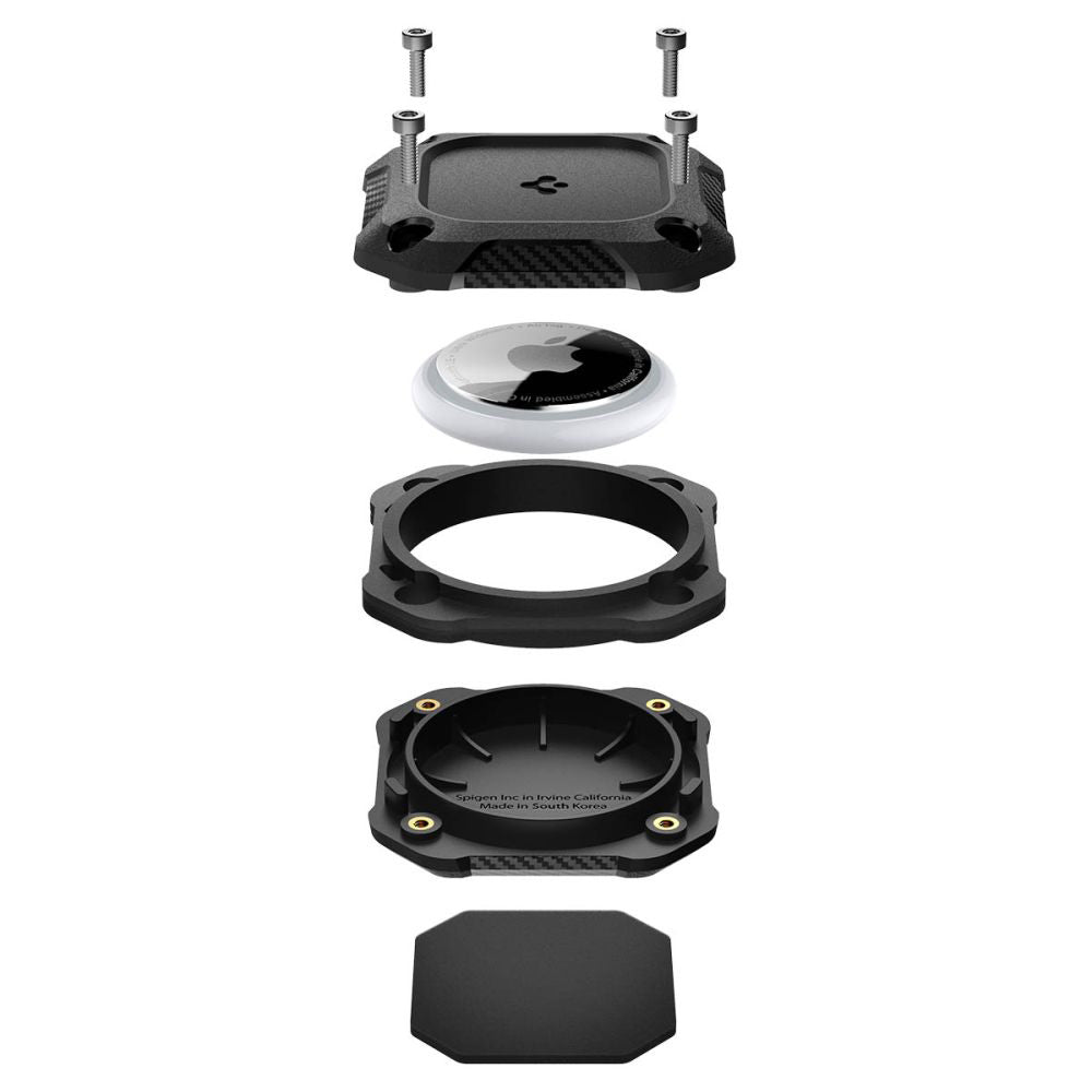 Spigen Tough Armor Waterproof Case for Apple AirTag, Black ACS09781