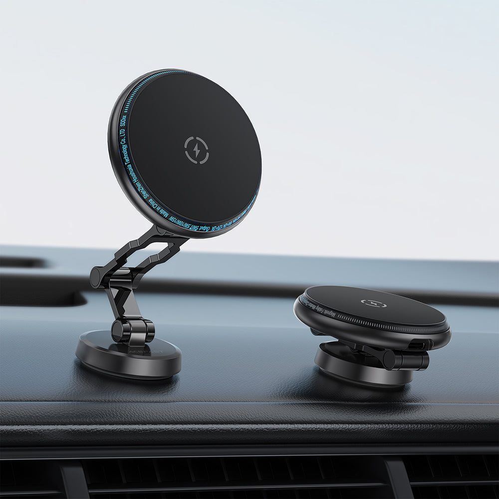 Acefast D30 Wireless Car Charger, 15W, 1.67A, Black