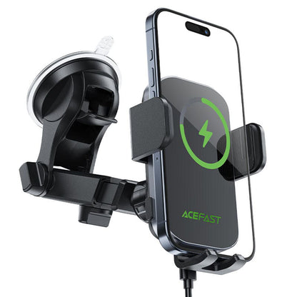 Acefast D53 Wireless Car Charger, 15W, 1.67A, Black