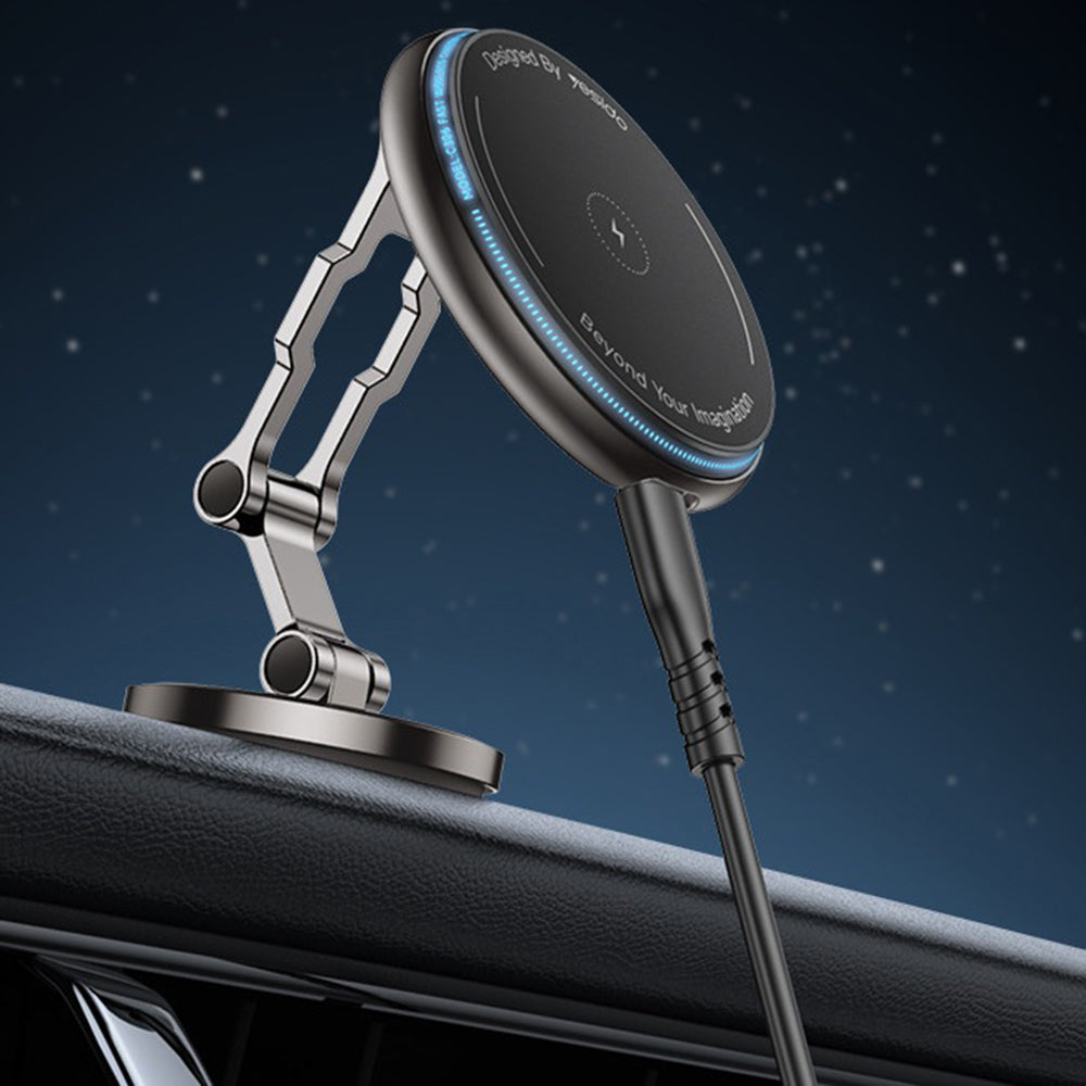 Yesido C306 Wireless Car Charger, 15W, 1.67A, Black