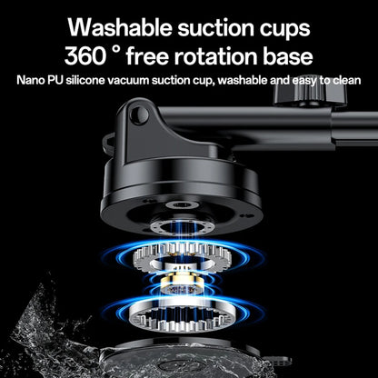 Yesido C307 Wireless Car Charger, 15W, 1.67A, Black