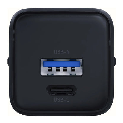 3MK Hyper Network Charger, 20W, 3A, 1 x USB-A - 1 x USB-C, Black