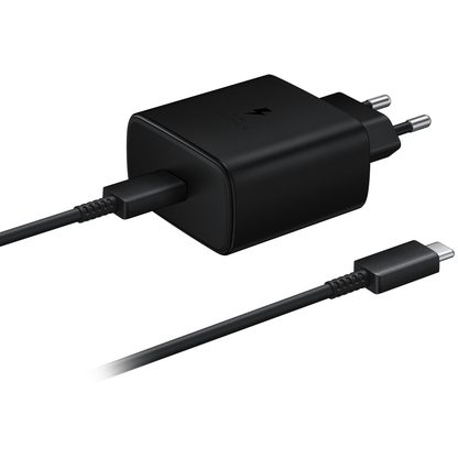Samsung EP-TA845 + DW767JBE, 45W, 4.05A, 1 x USB-C, Black GP-PTU020SOFBQ