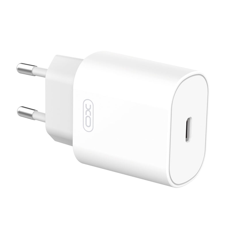 XO Design Network Charger, 25W, 3A, 1 x USB-C, White