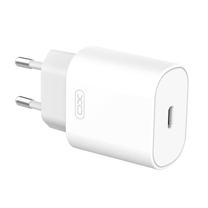 XO Design Network Charger, 25W, 3A, 1 x USB-C, White