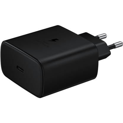 Samsung EP-TA845 + DW767JBE, 45W, 4.05A, 1 x USB-C, Black GP-PTU020SOFBQ