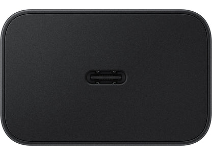 Samsung Network Charger with USB-C Cable, 45W, 4.05A, 1 x USB-C, Black EP-T4511XBEGEU 