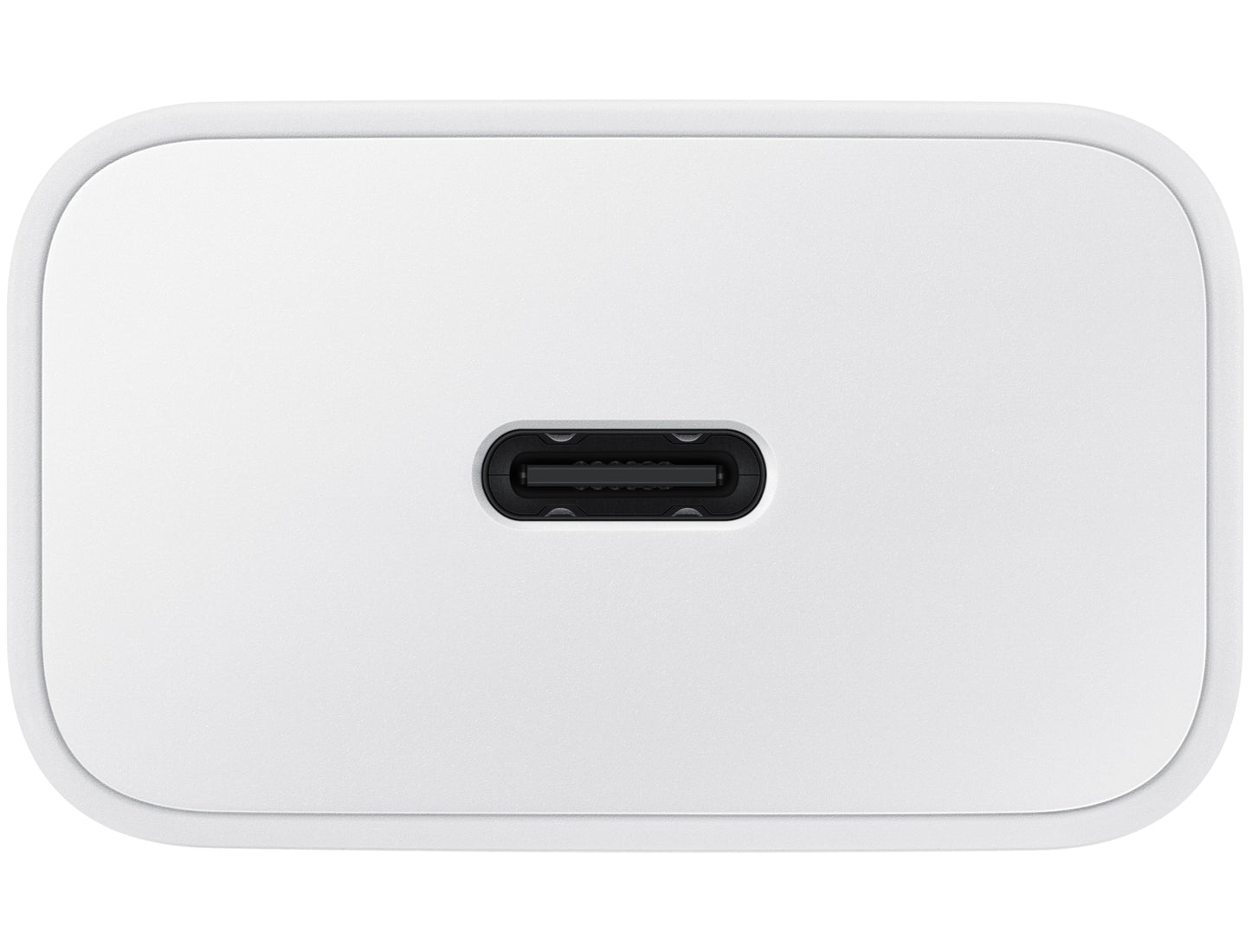 Samsung Network Charger with USB-C Cable, 15W, 2A, 1 x USB-C, White EP-T1510XWEGEU