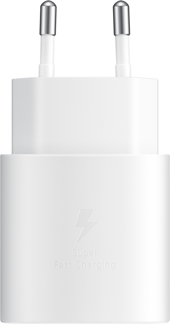 Samsung EP-TA800W + DA705BWE, 25W, 3A, 1 x USB-C, White GP-PTU021SOAWQ