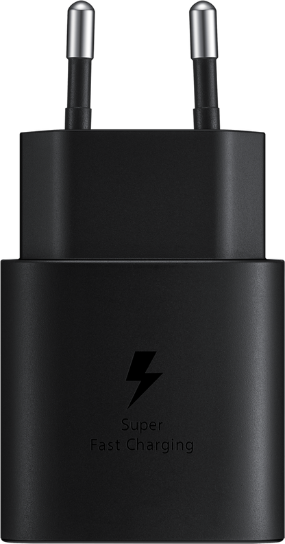 Samsung EP-TA800B + DA705BBE, 25W, 3A, 1 x USB-C, Black GP-PTU021SOABQ