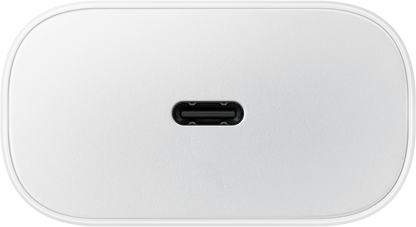 Samsung EP-TA800W + DA705BWE, 25W, 3A, 1 x USB-C, White GP-PTU021SOAWQ