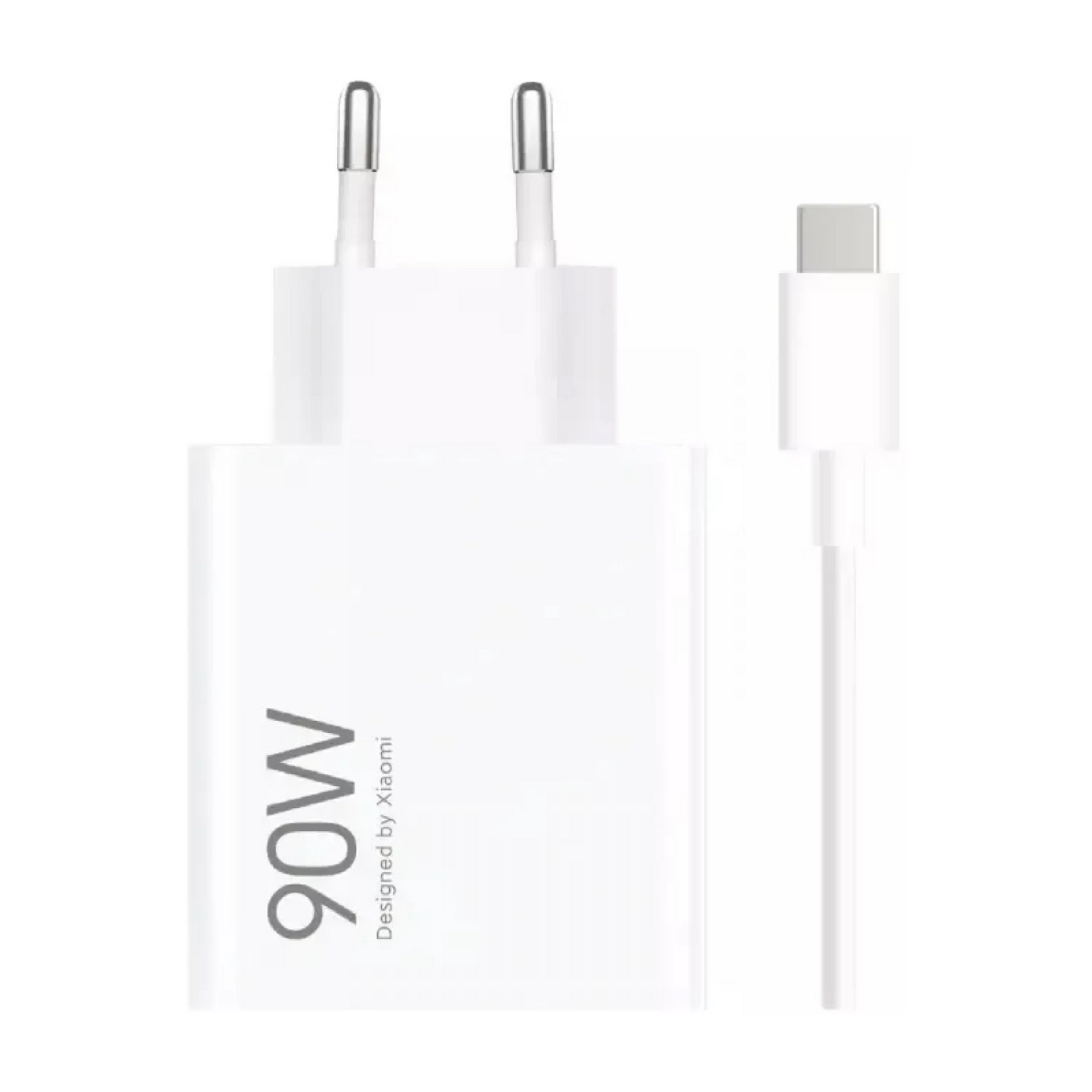 Xiaomi USB-C Network Charger with Cable, 90W, 6.1A, 1 x USB-A, White