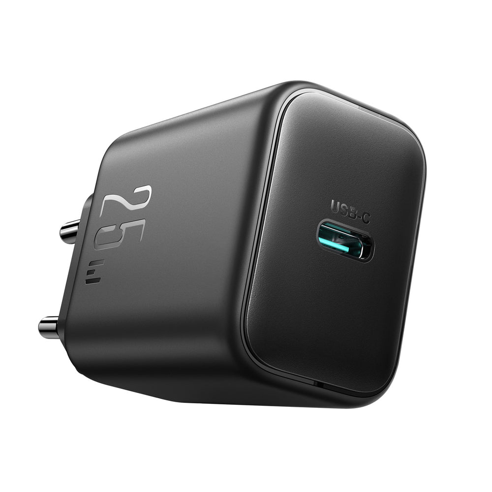 Network Charger with USB-C Cable Joyroom JR-TCF23, 25W, 3A, 1 x USB-C, Black