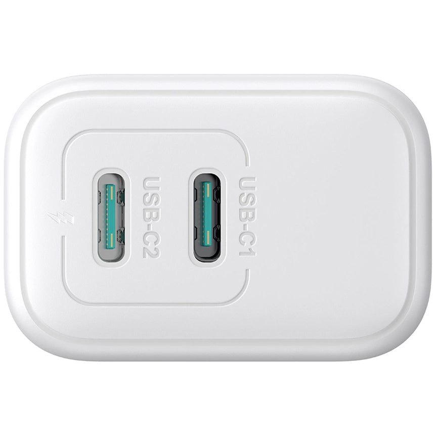 Joyroom JR-TCF12 Network Charger, 20W, 3A, 2 x USB-C, White