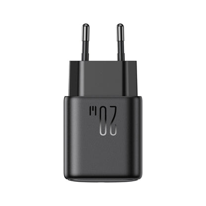 Joyroom JR-TCF20 Network Charger, 20W, 3A, 1 x USB-C, Black