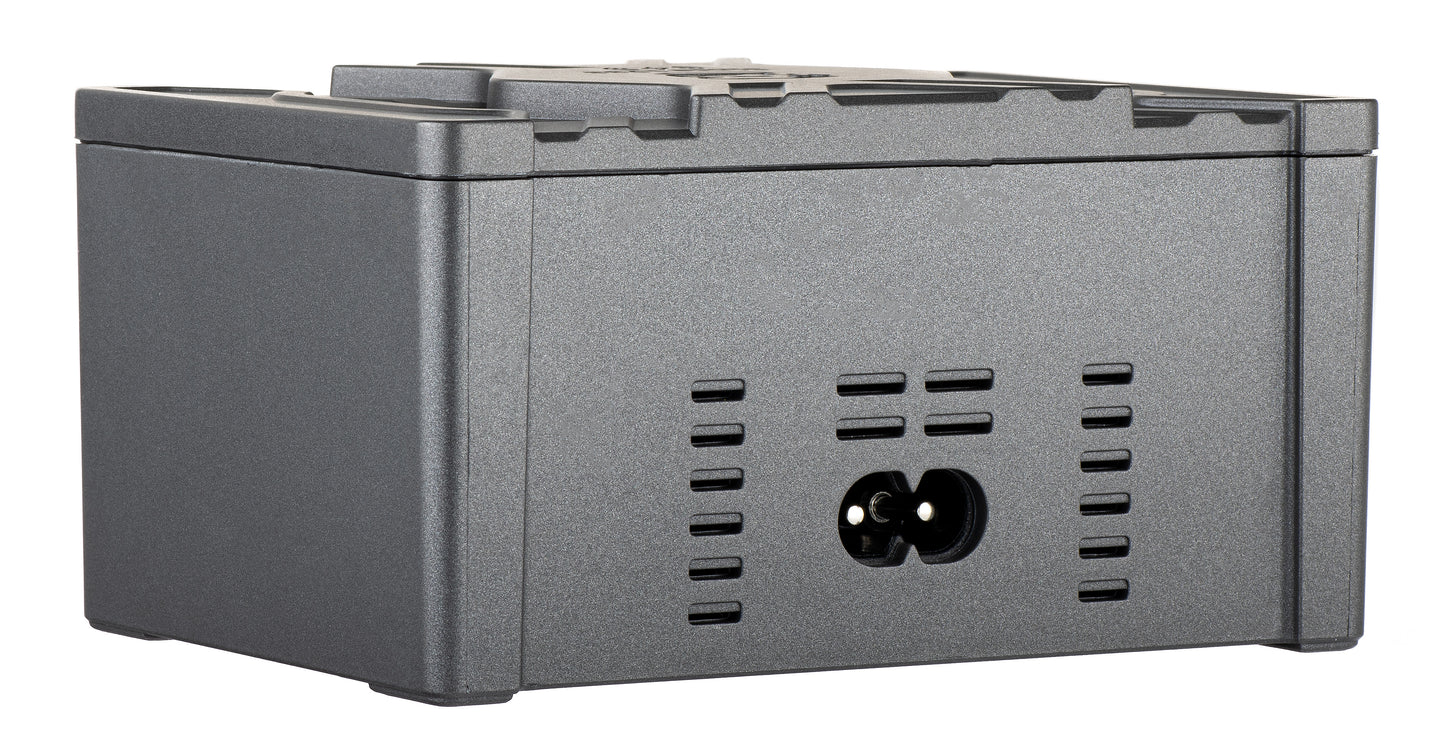 Mechanic V-Power Max Charging Station with Display, 115W, 3A, 4 x USB-A - 4 x USB-C, Black