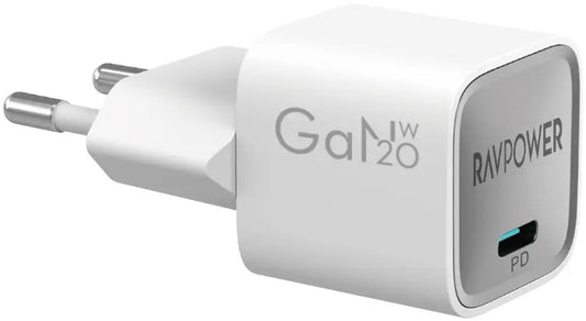 RavPower RP-PC1056 Network Charger, 30W, 3A, 1 x USB-C, White
