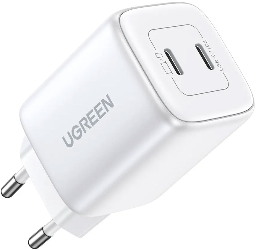 UGREEN CD294 Network Charger, 45W, 3A, 2 x USB-C, White