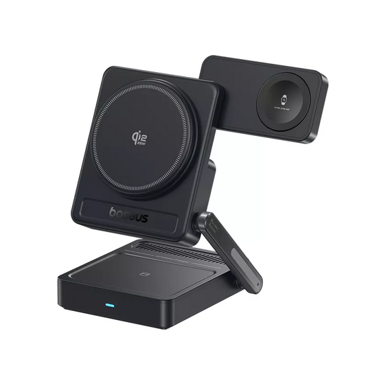 Baseus PicoGo AF21 3-in-1 Wireless Network Charger, 35W, Black E0205401