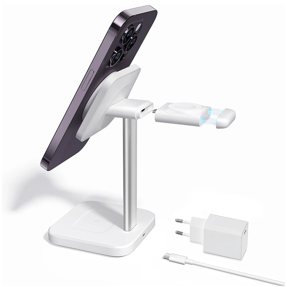 ESR HaloLock 3in1 Wireless Network Charger, 15W, 1.67A, White