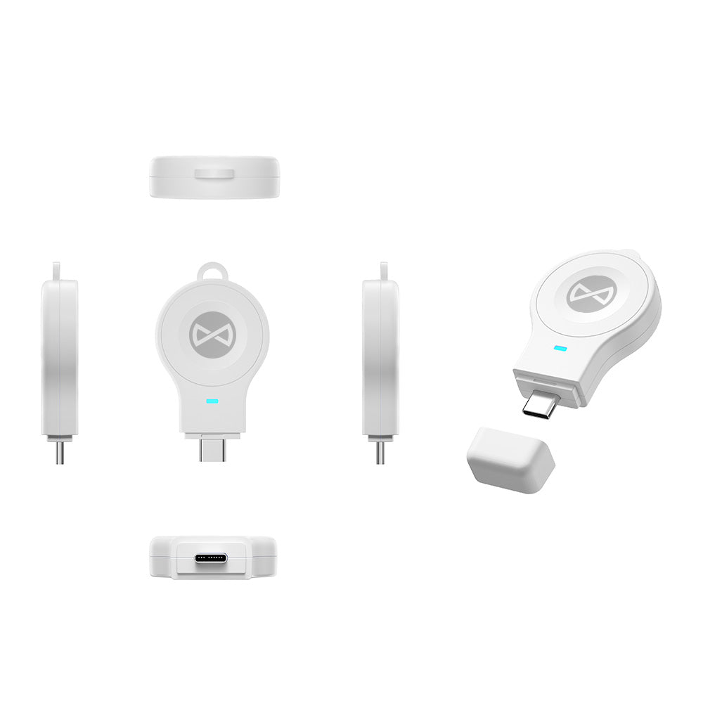 Forever MACS-100 5in1 Wireless Network Charger, 20W, 3A, 1 x USB-A, White