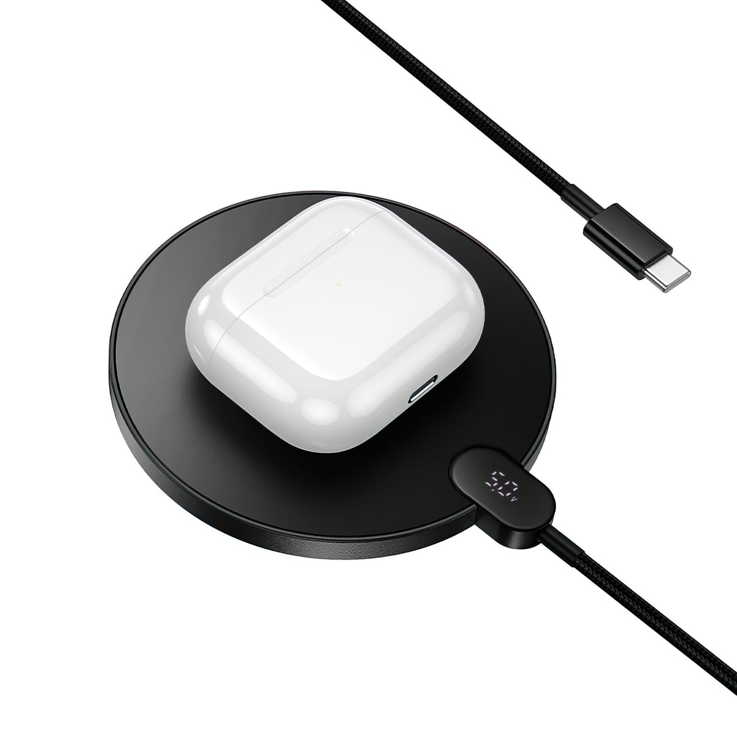 HOCO CW62 Wireless Network Charger, 15W, 1.67A, Black