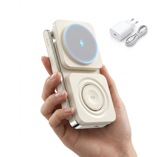 Lisen 3in1 Wireless Network Charger, 15W, 1.67A, White YL0223110006