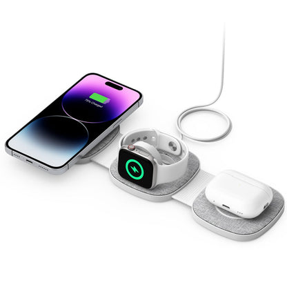Tech-Protect A32 3in1 Wireless Network Charger, 15W, 1.67A, Gray