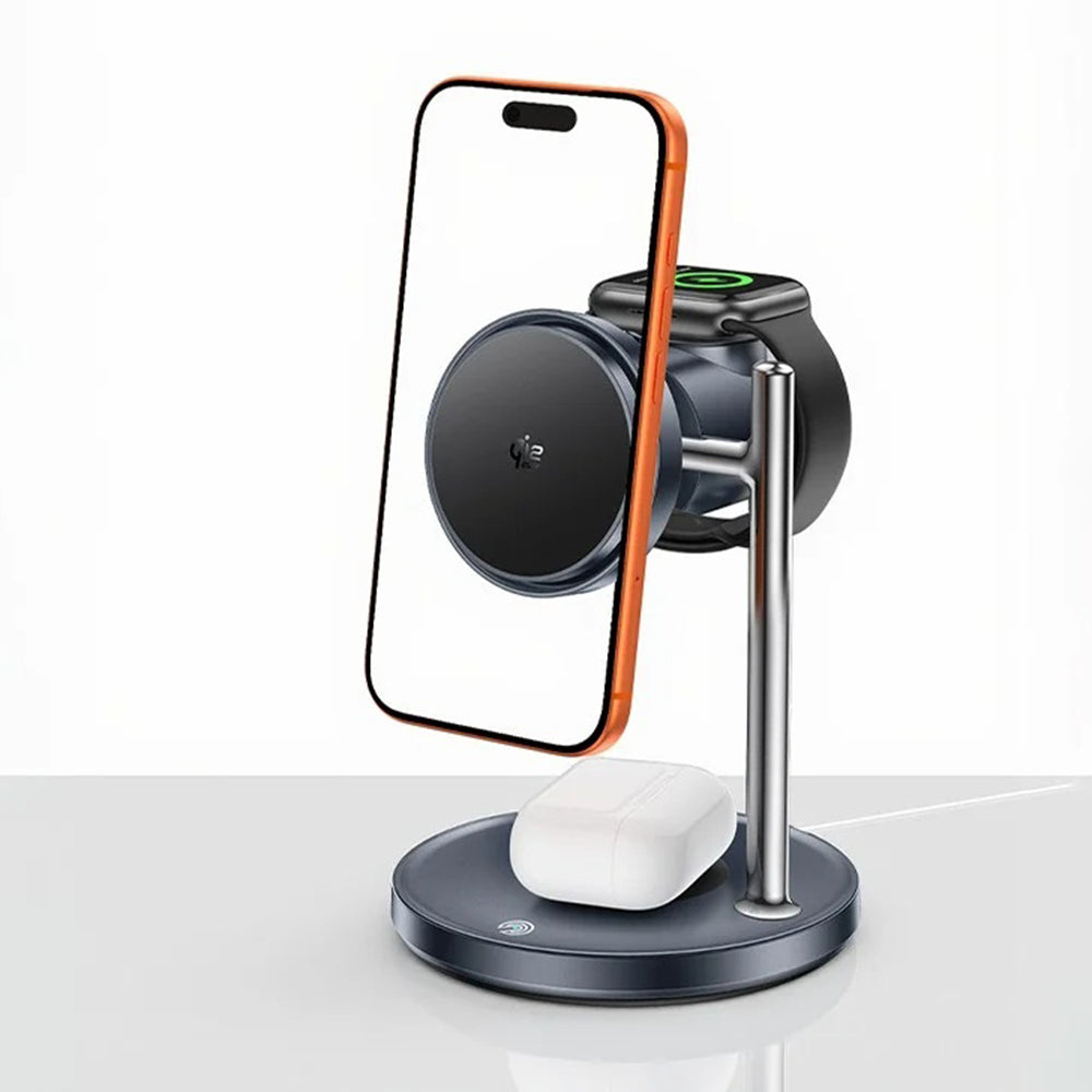 Yesido DS40 3in1 Wireless Network Charger, 25W, 1.67A, Black