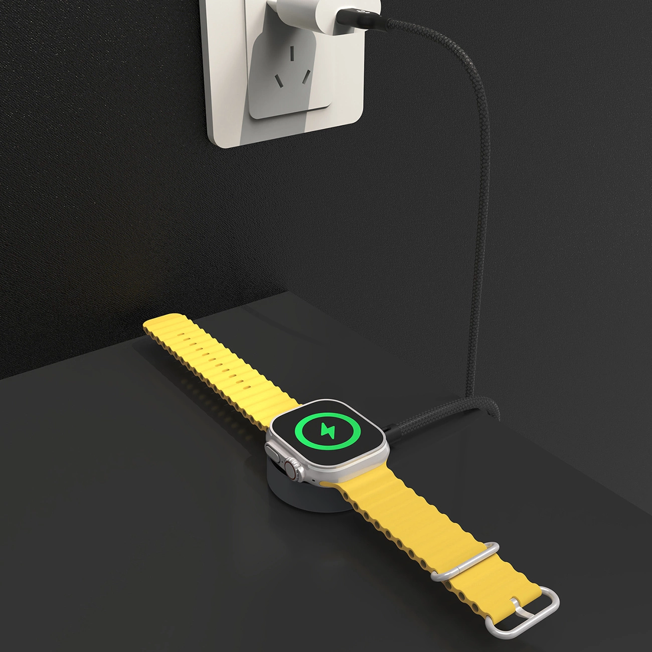 Dudao A12C Wireless Charger for Apple Watch Series, Black
