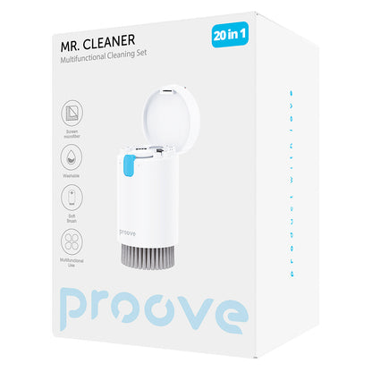 Proove Mr.Cleaner Cleaning Tool, 20in1, White
