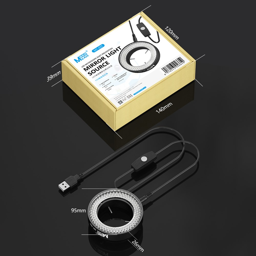MaAnt MY-037 Lamp for Microscope, Black
