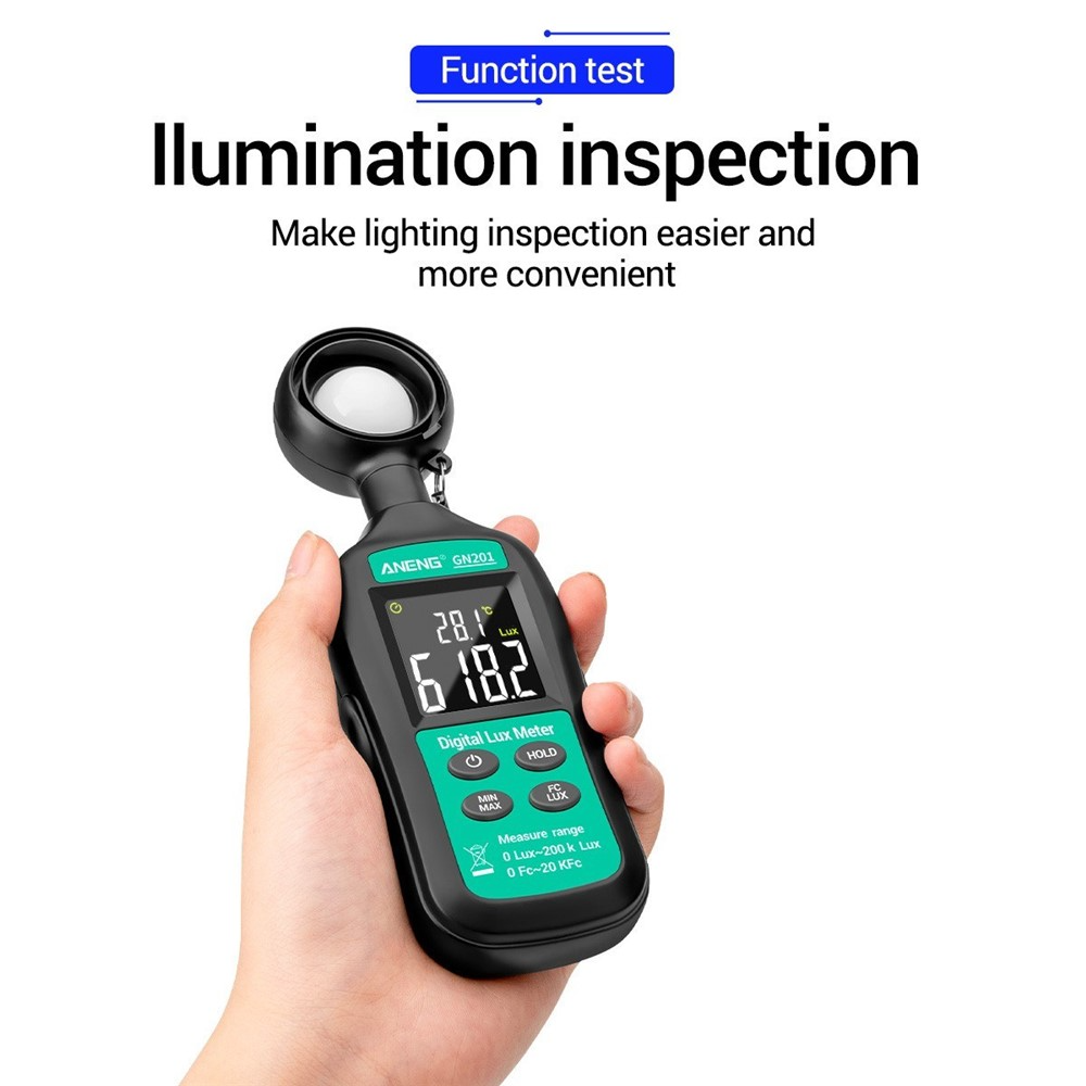 Digital Lux Meter ANENG GN201