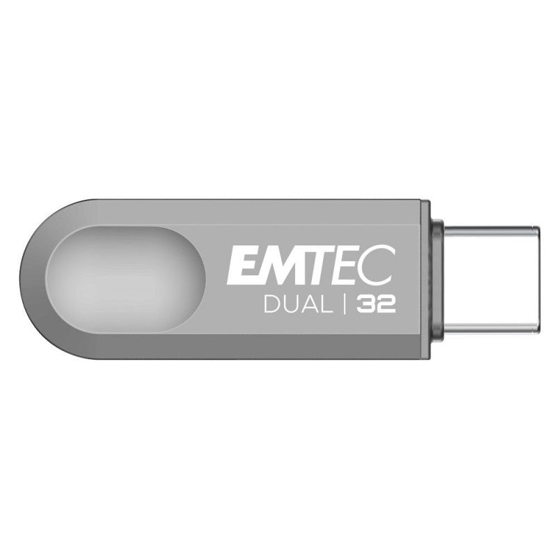 External Memory USB-A 3.2 / USB-C Emtec D280 Dual, 32Gb ECMMD32GD28