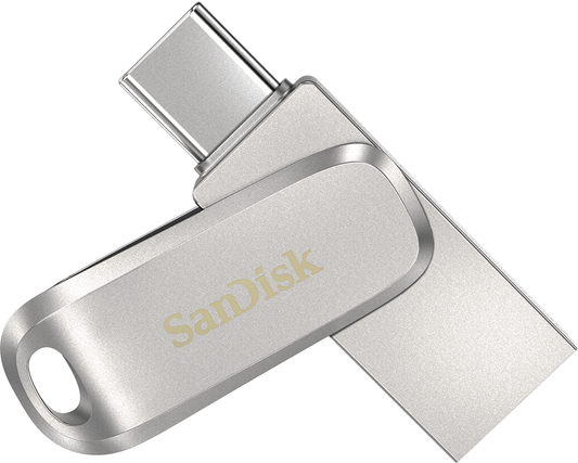 External Memory USB-A 3.2 / USB-C SanDisk Ultra Luxe Dual Drive, 32Gb SDDDC4-032G-G46