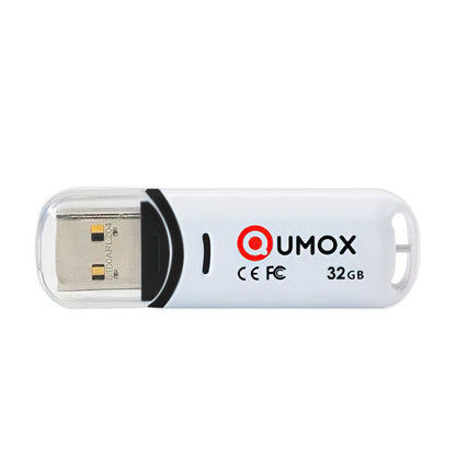 External USB-A Qumox Memory, 32Gb, White