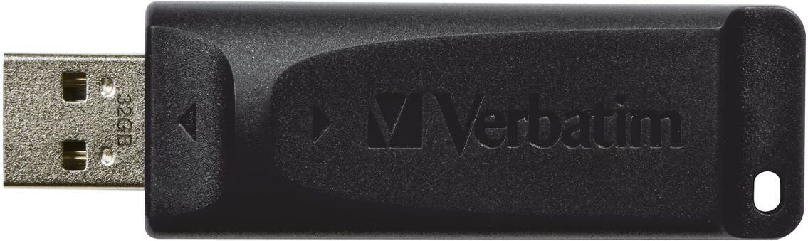 External USB-A Memory Verbatim PenDrive Slider, 32GB 98697