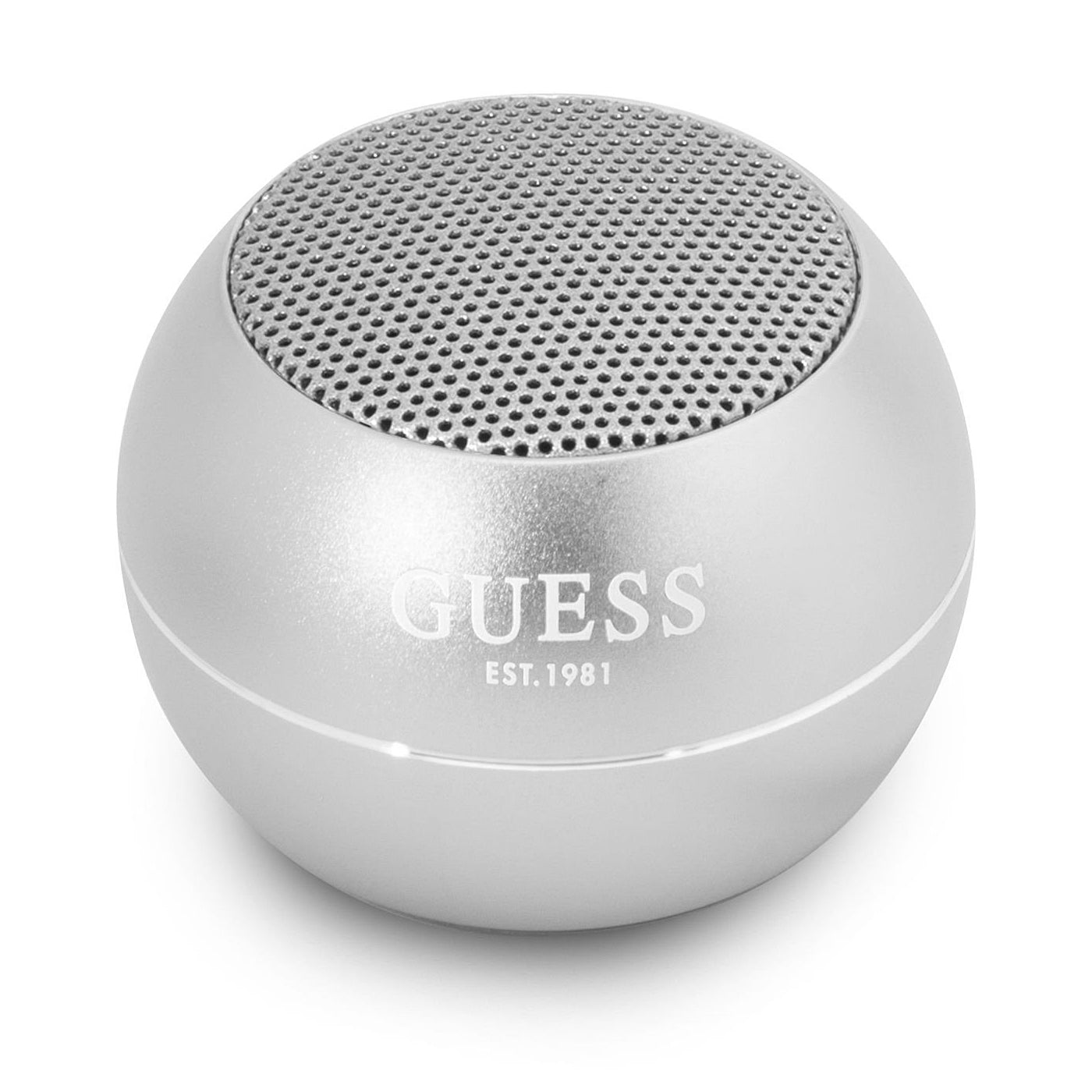 Guess Portable Bluetooth Speaker, 3W, Silver