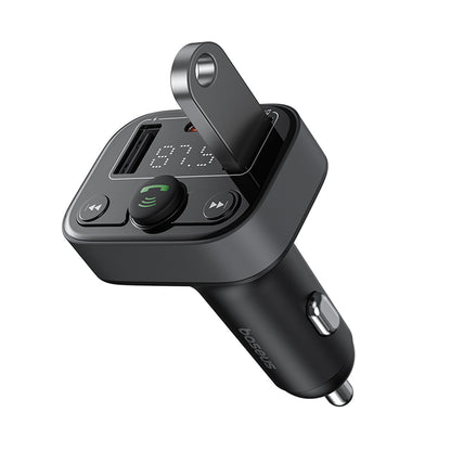 Baseus S-09 Lite Bluetooth FM Modulator, 2 x USB-A - 1 x USB-C C10762300113-00