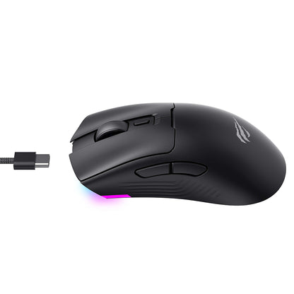 HAVIT MS966WB Wireless Gaming Mouse, 800DPI - 10000DPI, Black