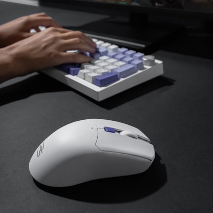 Proove Everon Wireless Gaming Mouse, 800DPI - 10000DPI, White WMEV00022002