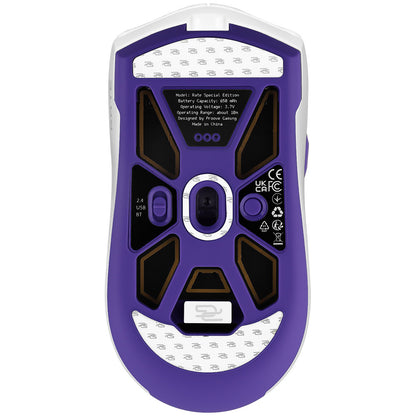 Proove Rate Special Edition Wireless Gaming Mouse, 800DPI - 12000DPI, White CMRTWRS03002