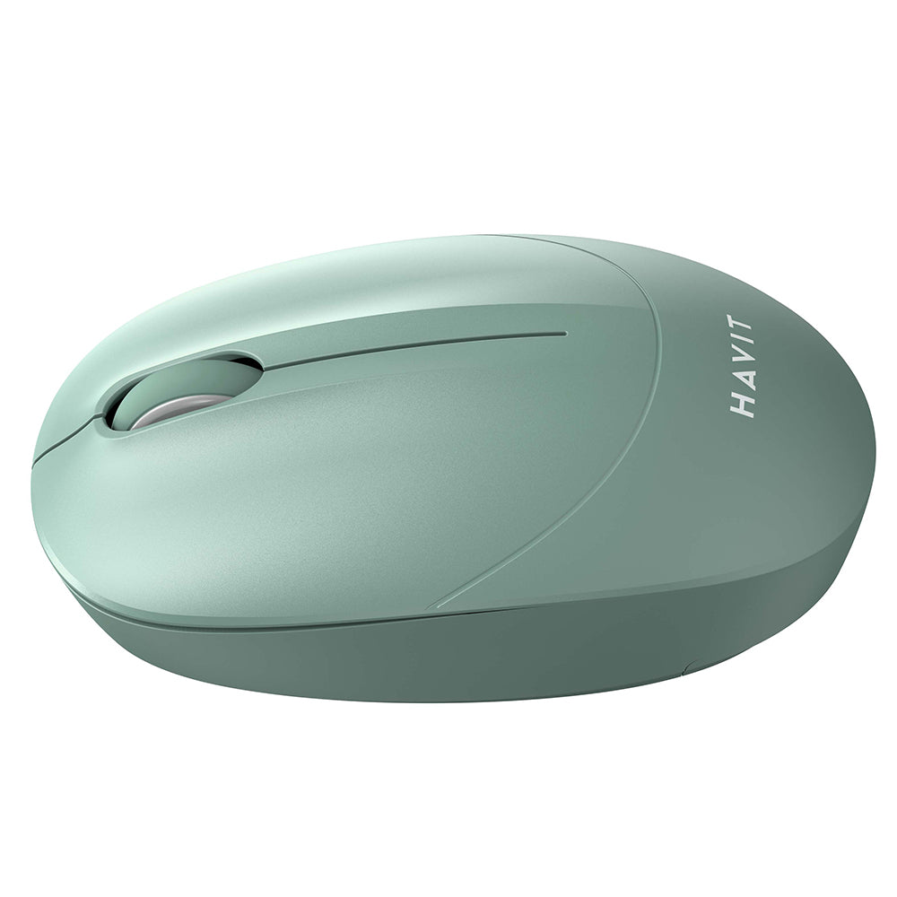 Wireless Mouse HAVIT MS54GT, 1600DPI, Green
