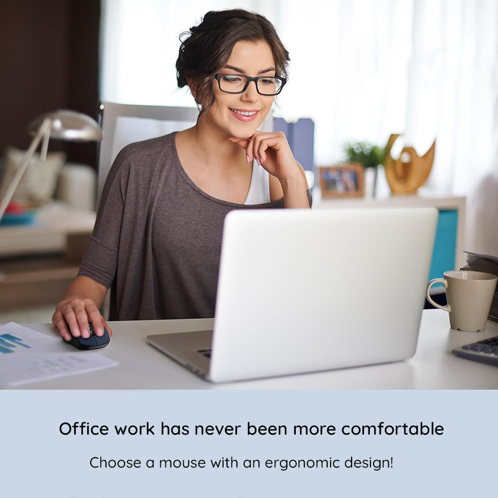 HAVIT MS989GT Wireless Mouse, 800DPI - 1600DPI, Black Red