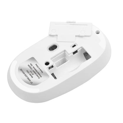 HOCO DI04 Wireless Mouse, 1200DPI, BT / Wi-Fi, White